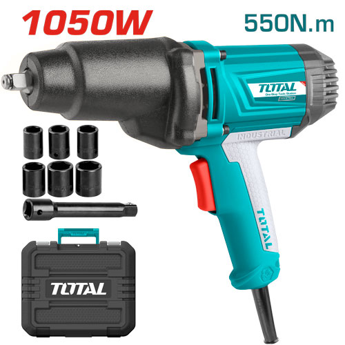 TOTAL TIW10101 Impact Wrench 1050W درل بناشر كهرباء 1/2 انش 550 نيوتن