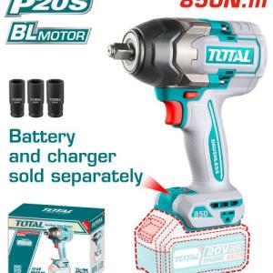 Total TIWLI20851 درل بوكسات شحن 20 فولت 850 نيوتن بدون بطاريات