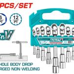 Total TLASWT0901 L-Angled socket wrench set طقم بوكس 9 قطع