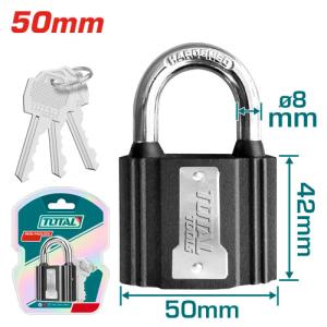 Total TLK31501 قفل سكب حديد 50 ملم