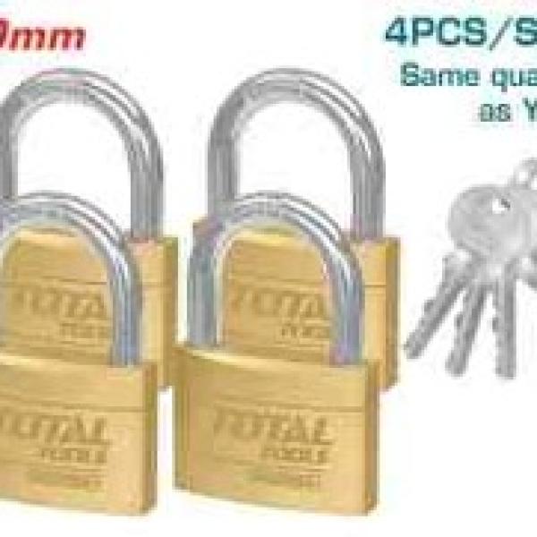 Total TLK32T4402 طقم اقفال ماستر 4 اقفال 40 ملم