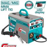Total TMGT1601 Inverter MAG/MIG/MMA/TIG Lift welding machine 160A ماكنة لحام ميج + تيج كهرباء