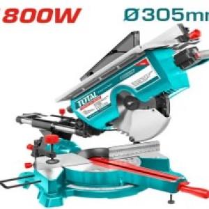 Total TMS43183051 منشار ذيل 12 انش سحاب مع طاولة حصر 1800واط