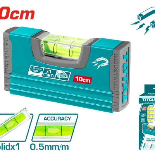 TOTAL TMT20105M Hand level ميزان ماء 10 سم مغناطيس جيب