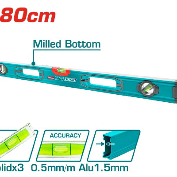 Total TMT218028 ميزان ماء 180 سم