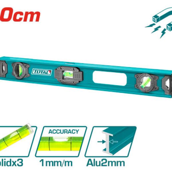 Total TMT26026 Spirit level ميزان ماء مغناطيس 60 سم