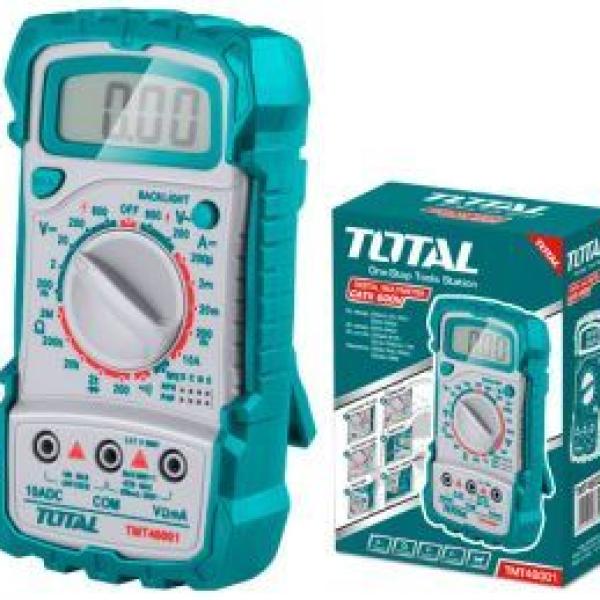 TOTAL TMT46001 Digital Multimeter ملتي ميتر صغير 600 فولت