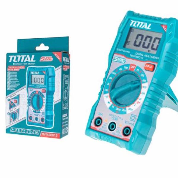 Total TMT460012 Digital Multimeter ملتي ميتر 600 فولت