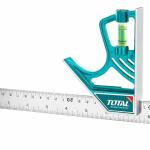 Total TMT653005 Magnetic lock combination square مسطرة مغناطيس 30 سم مع زاوية علام وميزان