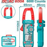 Total TMT766002 AC/DC كلامب ميتر 600 أمبير