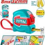 Total TMT80832M متر قياس 8 متر *32 ملم ثقيل جدا يفتح 3.6 دون ثني