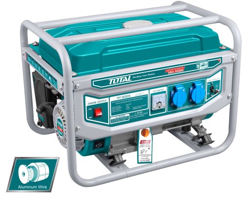 Total TP130005-1 Gasoline generator مولد بنزين 3 كيلو واط مع تشغيل بطارية