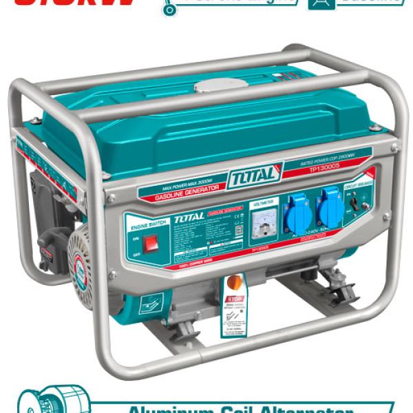 TOTAL TP130005 Gasoline generator 3kw مولد كهرباء بنزين