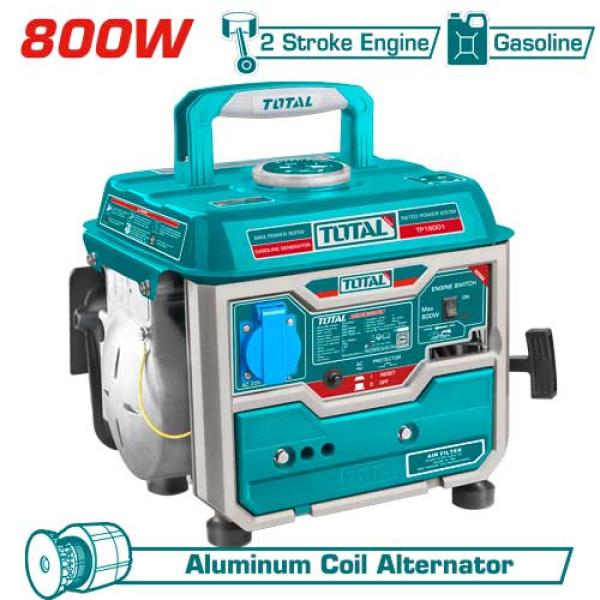 TOTAL TP18001 Gasoline Generator 800W مولد كهرباء بنزين