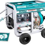 Total TP446001 Diesel generator and welder 4600مولد كهرباء ديزل 4.2 كيلو مع ماكينة لحام 180 امبير
