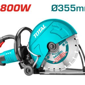 Total TPC9203556 Power cutter منشار باطون 2800 واط 14 انشمع مضخة تبريد ماء