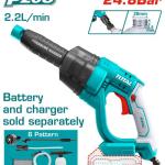 Total TPWLI2008 ماكنة غسيل شحن 20 فولت بدون بطارية وشاحن