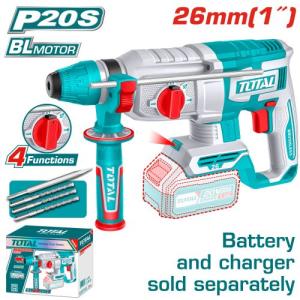 Total TRHLI20268 همر شحن 20 فولت 26 ملم بدون بطاريات