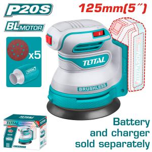 Total TROSLI2002 حفافة شحن 5 انش بدون بطارية وشاحن