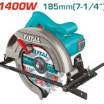 منشار صينية 7.25 أنش TOTAL TS11418526 Circular saw 1400W 