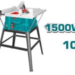 Total TS5152543 منشار طاولة 10 انش 1500 واطTable Size:430x638mm