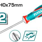 Total TSDPH0075 PH0x75mm مفك مصلب 