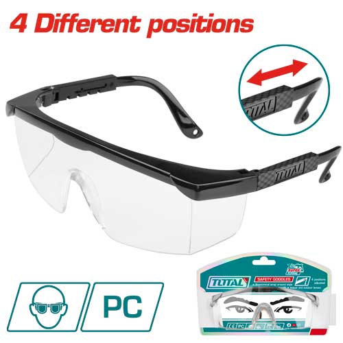 TOTAL TSP301 Safety goggles نظارة شفاف