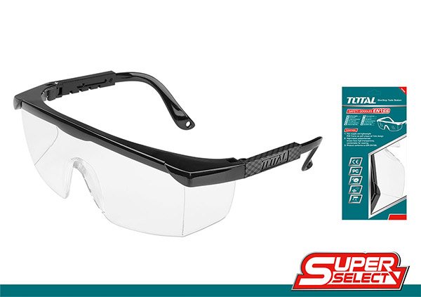 Total TSP342 Safety goggles نظارة شفاف عرض خاص