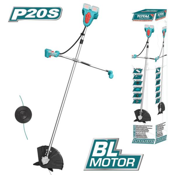Total TSTLI20018 Lithium String Trimmer And Brush Cutter 40V ماكنة قص حواف العشب بدون بطارية وشاحن