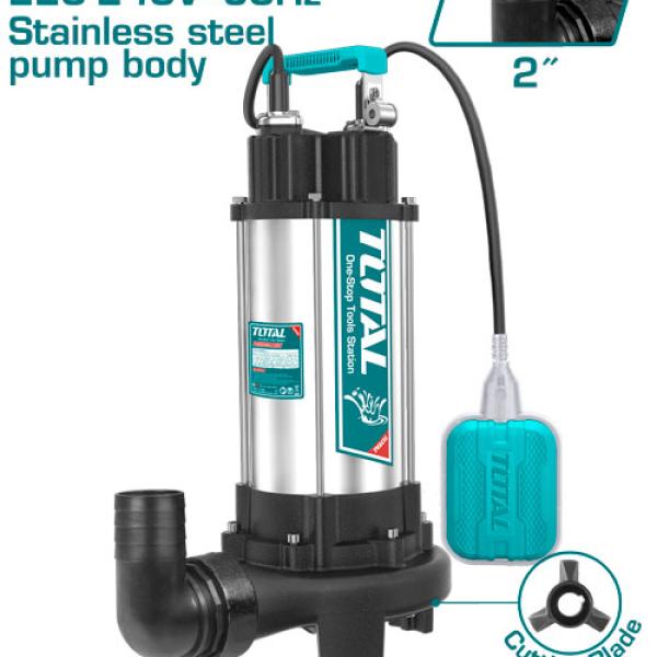 مضخه غاطسه ستانلس 2 حصان TOTAL TWP7150026