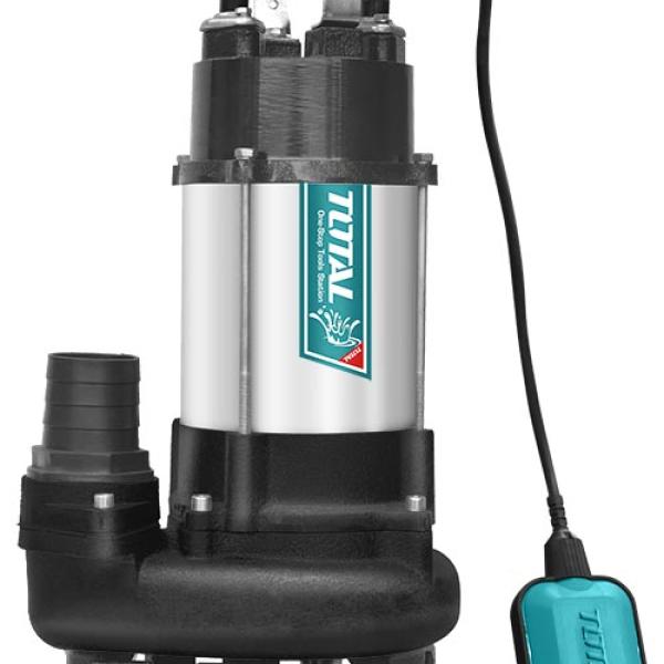 TOTAL TWP77501 Submersible sewage water pump مضخة غاطسة 1 حصان ستانلس "2