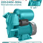 مضخه مياه 1/2" مع ايزي بريس وطابه TOTAL TWP93706