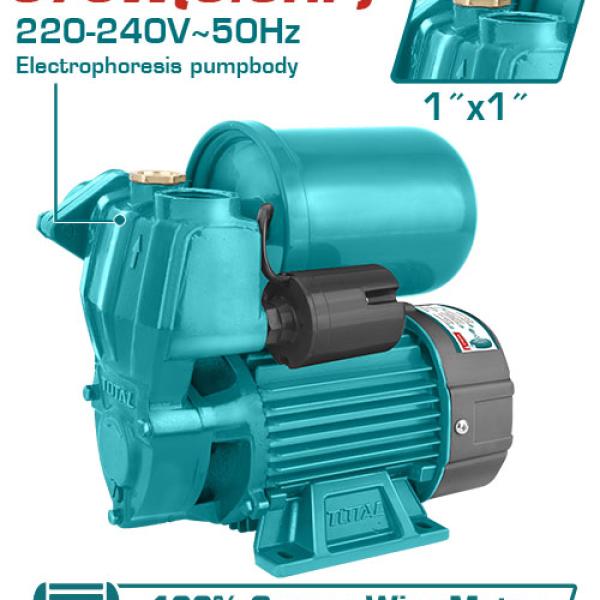 مضخه مياه 1/2" مع ايزي بريس وطابه TOTAL TWP93706
