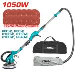 TWS10501 Total Drywall Sander حفافة حائط 215 ملم 1050 واط مع اضائه