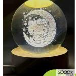 كرستال مضئ اشكال متعددة